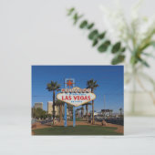 Welkom bij Las Vegas Briefkaart (Staand voorkant)