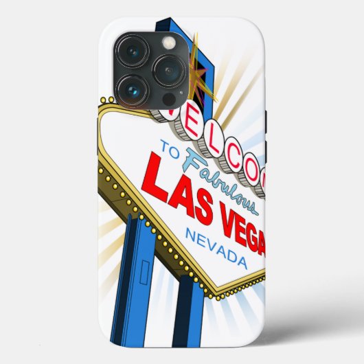 Welkom bij Las Vegas Case-Mate iPhone Case (Achterkant)