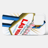 Welkom bij Las Vegas Case-Mate iPhone Case (Achterkant (horizontaal))