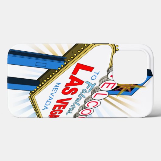 Welkom bij Las Vegas Case-Mate iPhone Case (Achterkant (horizontaal))