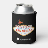 Welkom bij Las Vegas Custom Logo Koelbox Blikjeskoeler (Blikje Voorkant)