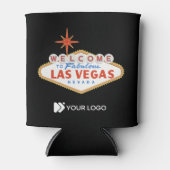 Welkom bij Las Vegas Custom Logo Koelbox Blikjeskoeler (Voorkant)