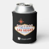 Welkom bij Las Vegas Custom Logo Koelbox Blikjeskoeler (Blikje Achterkant)