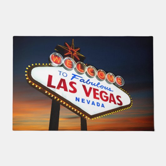 Welkom bij Las Vegas deurmat (Voorkant)