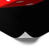 Welkom bij Las Vegas + Dice Vector Grafisch Poster (Hoek)