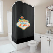 Welkom bij Las Vegas Douchegordijn (In situ)