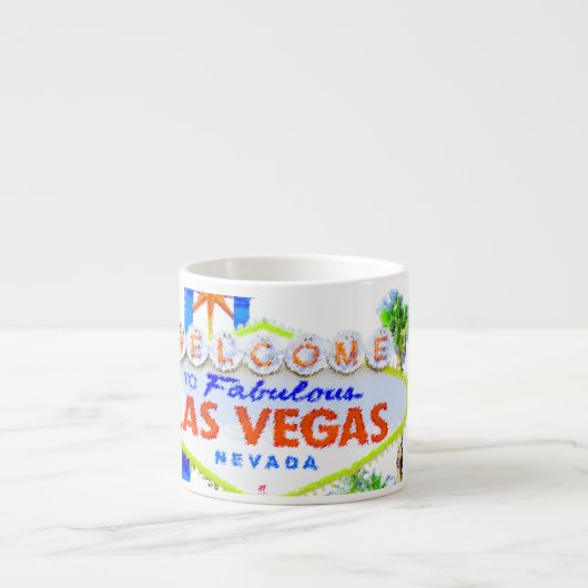 Welkom bij Las Vegas Espresso Kop (Voorkant)