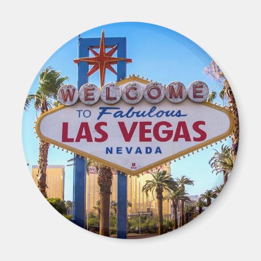 Welkom bij Las Vegas Magneet (Voorkant)