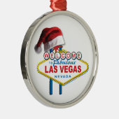 Welkom bij Las Vegas Metalen Ornament (Rechts)