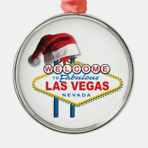 Welkom bij Las Vegas Metalen Ornament