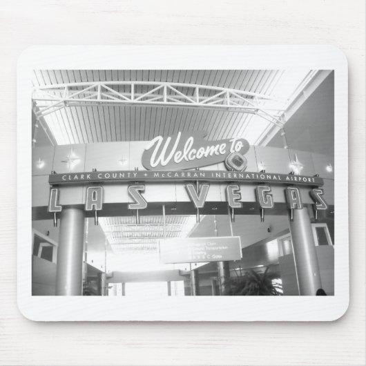 Welkom bij Las Vegas Muismat (Voorkant)