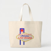 Welkom bij Las Vegas Nevada Canvas Canvas tas (Voorkant)