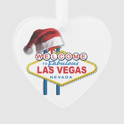Welkom bij Las Vegas Ornament (voorkant)