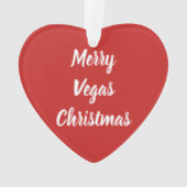 Welkom bij Las Vegas Ornament (achterkant)