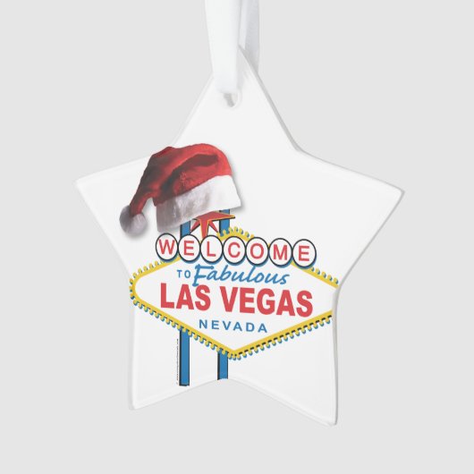 Welkom bij Las Vegas Ornament (voorkant)