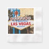 Welkom bij Las Vegas Paper Napkins Servet (Voorkant)