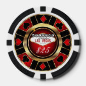 Welkom bij Las Vegas Poker Chips (Voorkant)