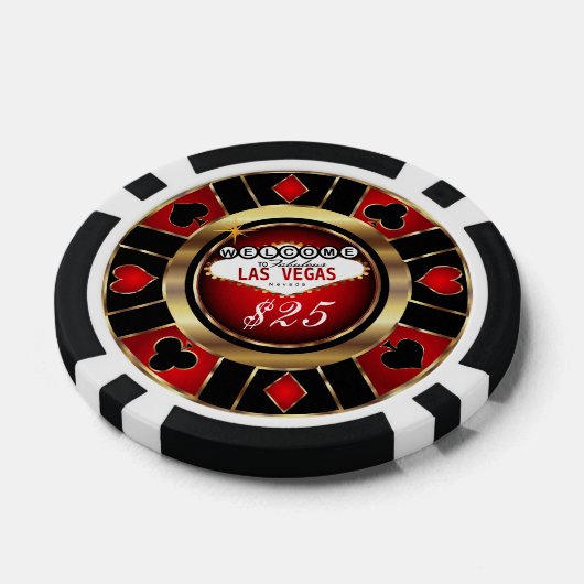 Welkom bij Las Vegas Poker Chips (Enkel)