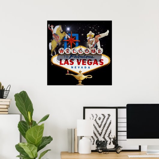 Welkom bij Las Vegas Poster (Thuiskantoor)