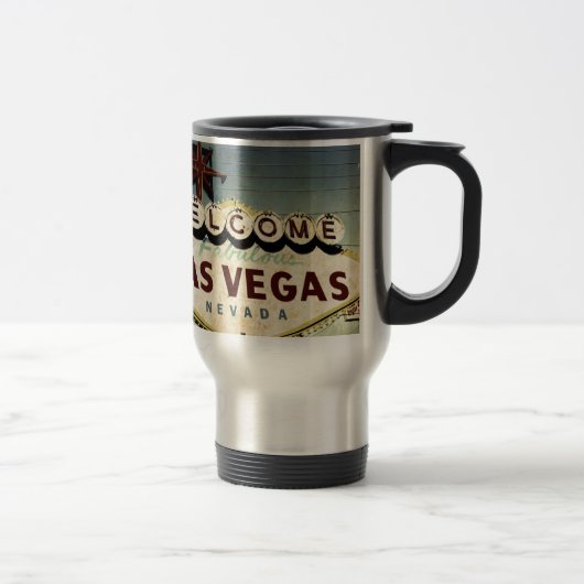 Welkom bij Las Vegas Reisbeker (Rechts)