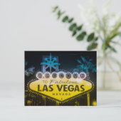Welkom bij LAS VEGAS-reizen Briefkaart (Staand voorkant)