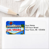 Welkom bij Las Vegas Return Address Labels (Insitu)