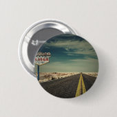 Welkom bij Las Vegas Ronde Button 5,7 Cm (Voorkant /achterkant)