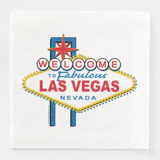 Welkom bij Las Vegas Servet (Voorkant)