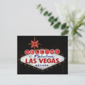 Welkom bij Las Vegas Sign #2 Briefkaart (Staand voorkant)