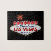 Welkom bij Las Vegas Sign #2 Jigzaag Puzzle Legpuzzel (Horizontaal)