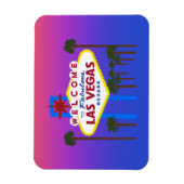 Welkom bij Las Vegas Sign #3 Magnet Magneet (Verticaal)