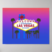 Welkom bij Las Vegas Sign #3 Poster (Voorkant)
