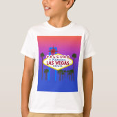 Welkom bij Las Vegas Sign #3 T-shirt (Voorkant)