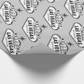 Welkom bij Las Vegas Sign Gift Wrapping Paper Cadeaupapier (Hoek)