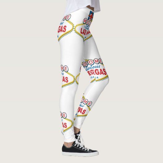 Welkom bij Las Vegas Sign Leggings (Rechts)