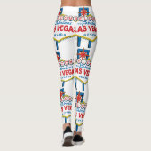 Welkom bij Las Vegas Sign Leggings (Achterkant)