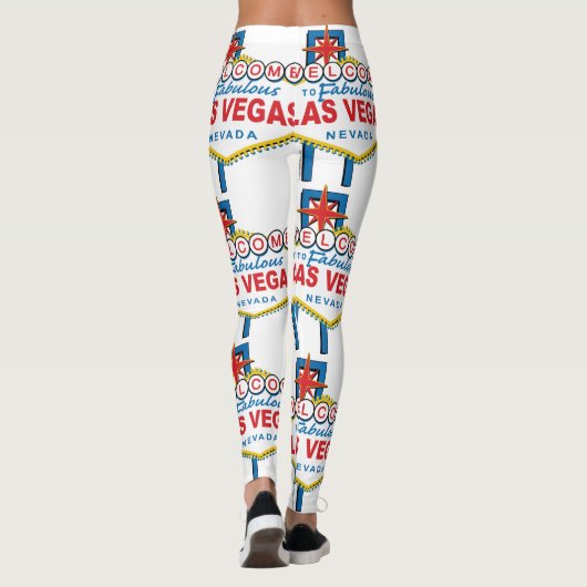 Welkom bij Las Vegas Sign Leggings (Achterkant)