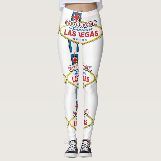 Welkom bij Las Vegas Sign Leggings (Voorkant)