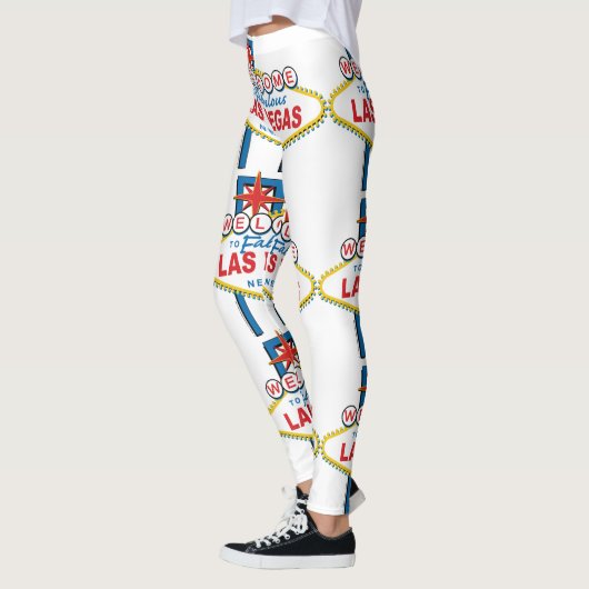 Welkom bij Las Vegas Sign Leggings (Links)