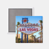 Welkom bij Las Vegas Sign Magnet (Voorkant / Achterkant)