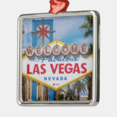 Welkom bij Las Vegas Sign Metalen Ornament (Links)