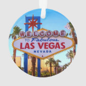 Welkom bij Las Vegas Sign Ornament (achterkant)