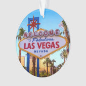Welkom bij Las Vegas Sign Ornament (voorkant)