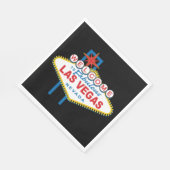 Welkom bij Las Vegas Sign Servet (Hoek)