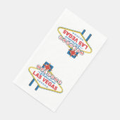 Welkom bij Las Vegas Sign Servet (Hoek)