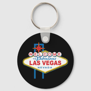 Welkom bij Las Vegas Sign Sleutelhanger