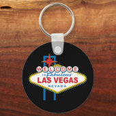 Welkom bij Las Vegas Sign Sleutelhanger (Voorkant)