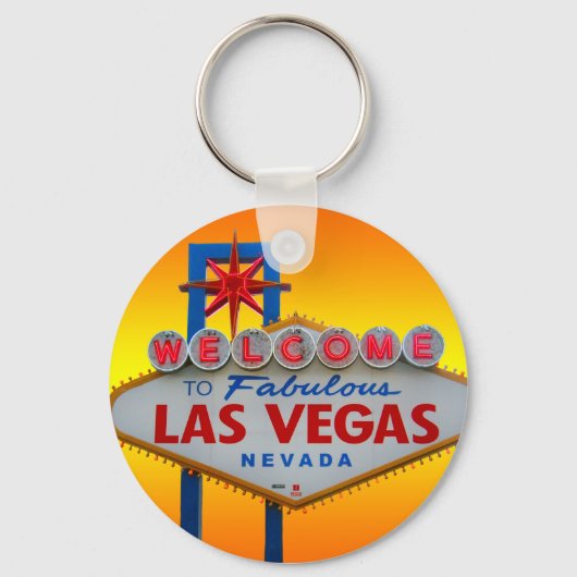 Welkom bij Las Vegas Sleutelhanger (Voorkant)