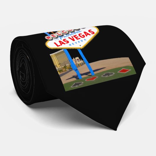 Welkom bij Las Vegas Stropdas (Opgerold)