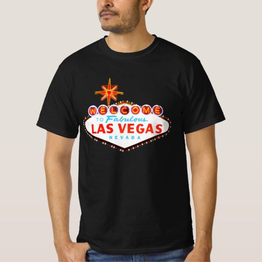 Welkom bij Las Vegas T-shirt (Voorkant)